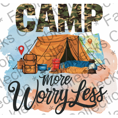 Motivtransfer 5106 Camp more worry less