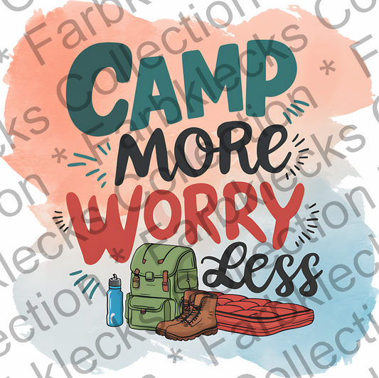 Motivtransfer 5107 Camp more worry less