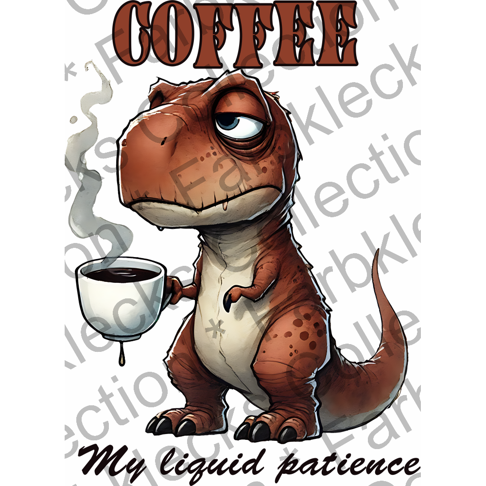 Motivtransfer 5471 Coffee my liquid patience