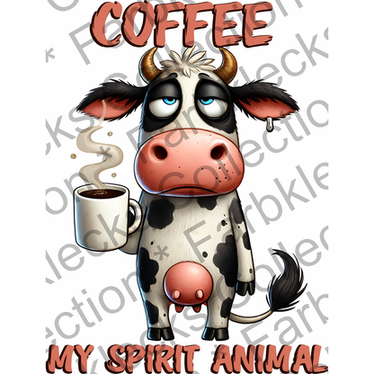 Motivtransfer 5472 Coffee my spirit animal