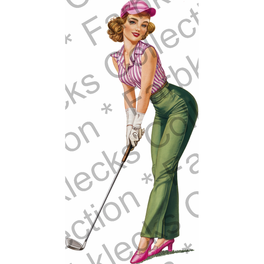 Motivtransfer 5581 Golfgirl