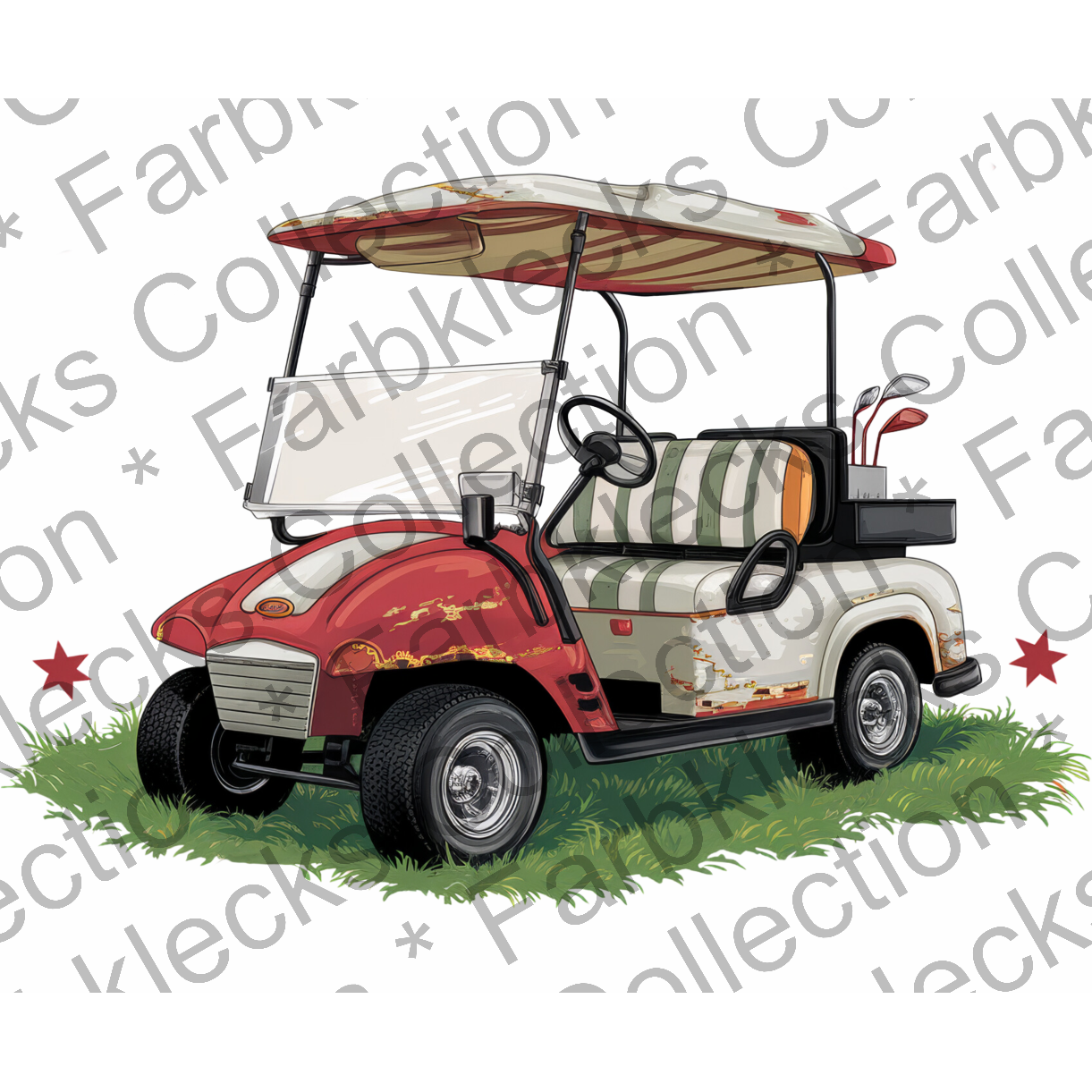 Motivtransfer 5585 Golfcart