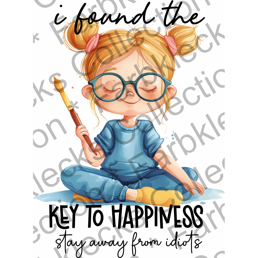 Motivtransfer 5638 I found the key to happiness