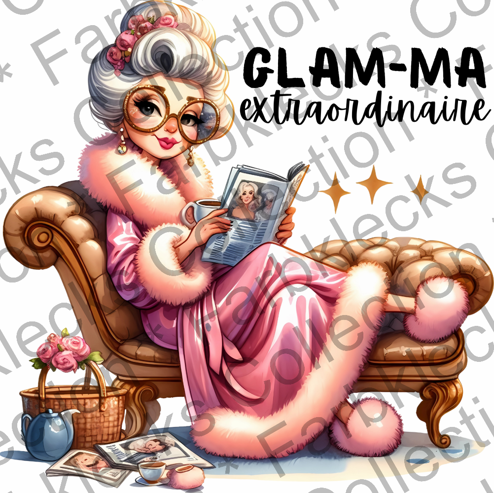 Motivtransfer 5665 Glam ma