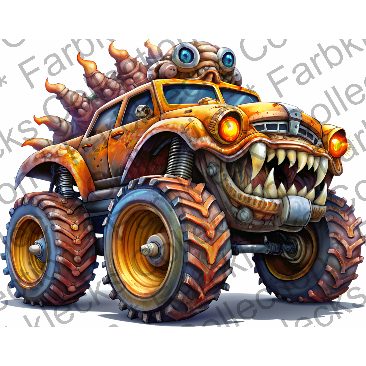 Motivtransfer 5724 Monster Truck orange