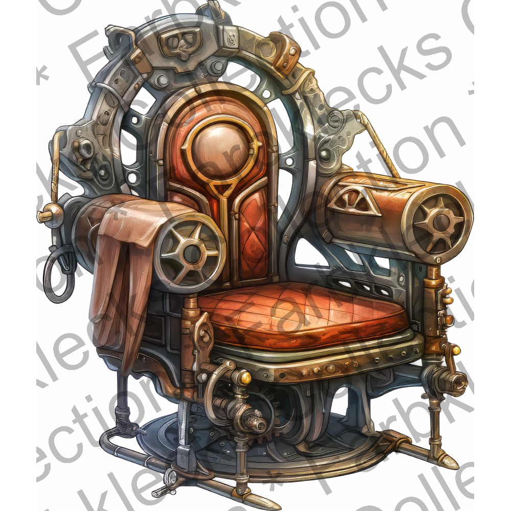 Motivtransfer 5990 Steampunk Stuhl