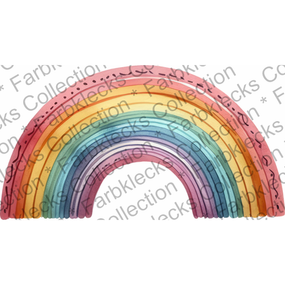 Motivtransfer 6078 Boho Regenbogen