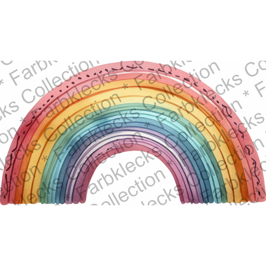 Motivtransfer 6078 Boho Regenbogen