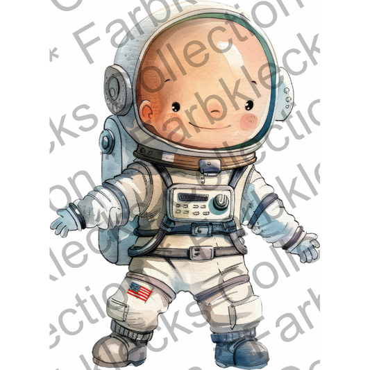 Motivtransfer 6083 Kleiner Astronaut