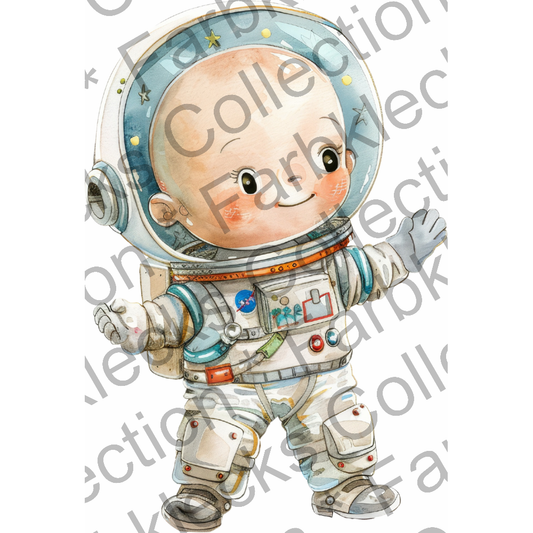 Motivtransfer 6084 Kleiner Astronaut