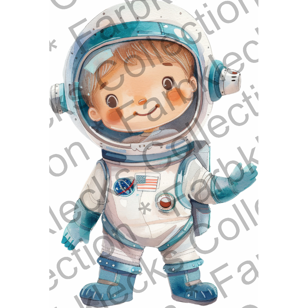 Motivtransfer 6094 Kleiner Astronaut