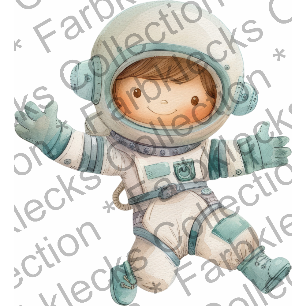 Motivtransfer 6095 Kleiner Astronaut