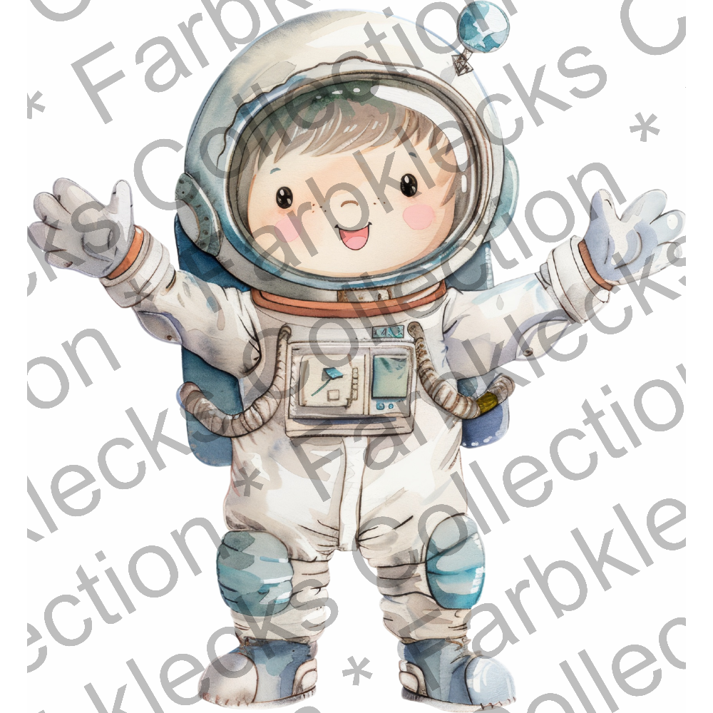 Motivtransfer 6096 Kleiner Astronaut