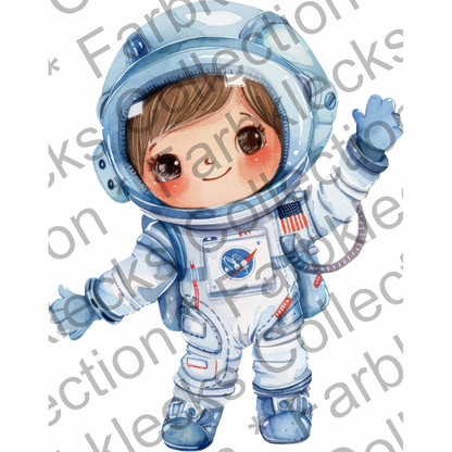 Motivtransfer 6098 Kleiner Astronaut