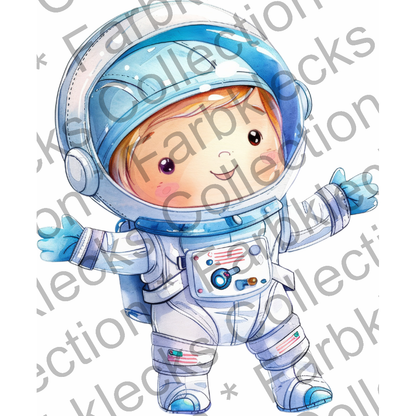 Motivtransfer 6099 Kleiner Astronaut