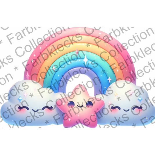 Motivtransfer 6281 Bunter Regenbogen