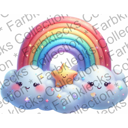 Motivtransfer 6282 Bunter Regenbogen