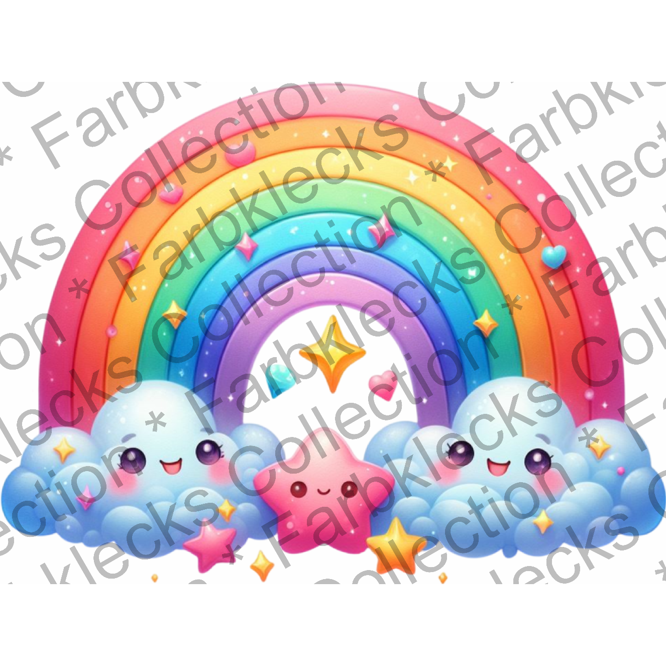 Motivtransfer 6283 Bunter Regenbogen