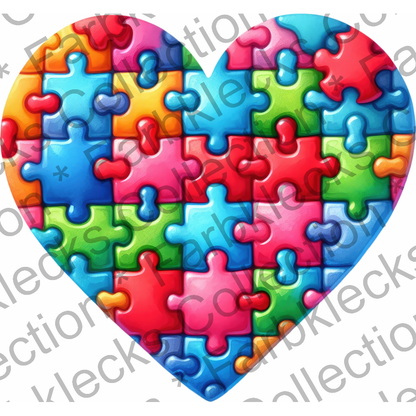 Motivtransfer 6807 Herz Puzzle