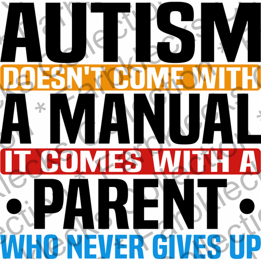 Motivtransfer 6823 Autism doenst come