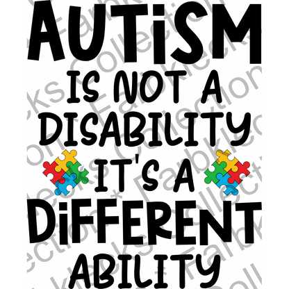 Motivtransfer 6827 Autism is not a disability