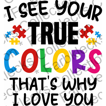 Motivtransfer 6844 I see you true colors