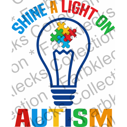 Motivtransfer 6854 Shine a light on Autism