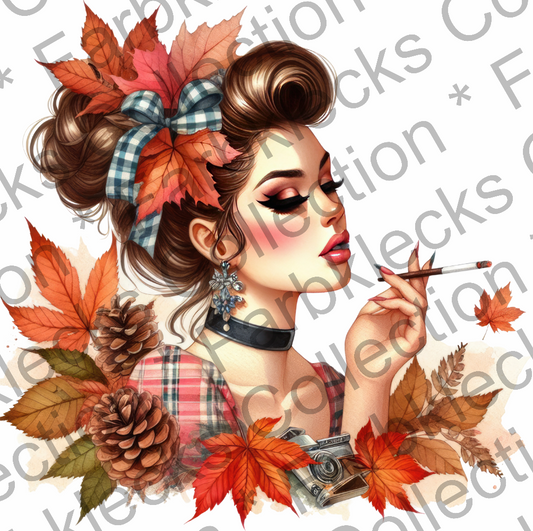 Motivtransfer 7383 Herbst Pinup