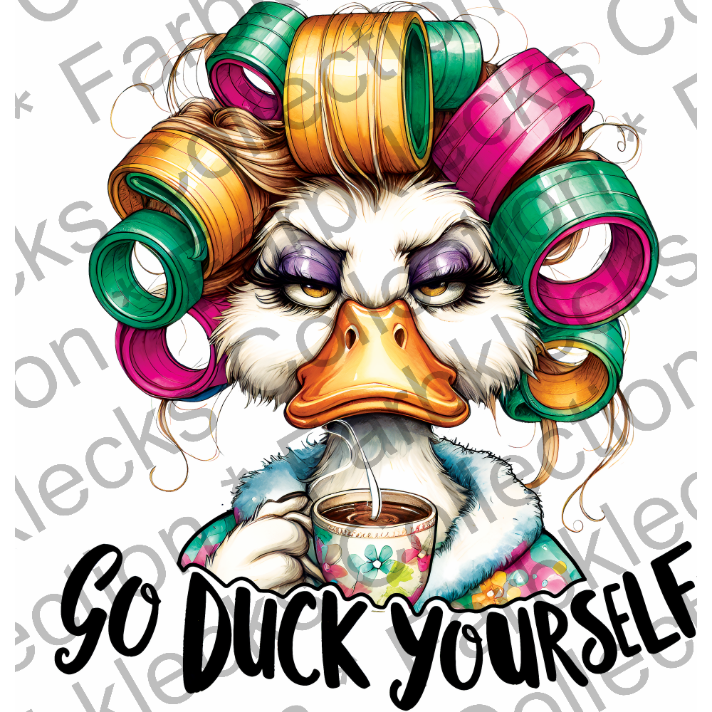 Motivtransfer 7420 Go duck yourself