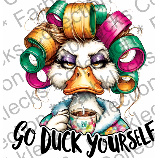 Motivtransfer 7420 Go duck yourself