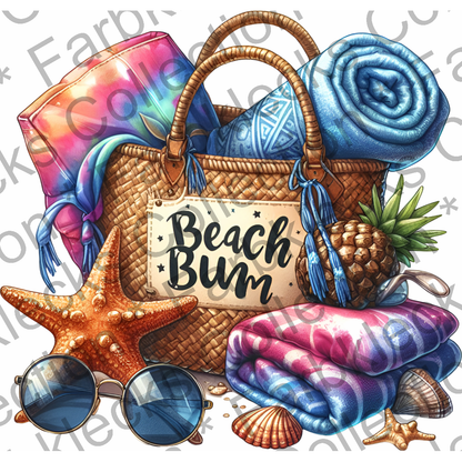 Motivtransfer 7472 Beach bum