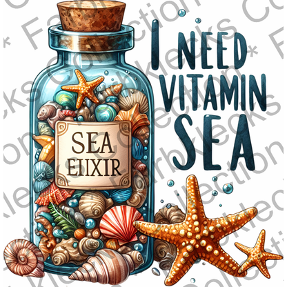 Motivtransfer 7493 I need vitamin sea