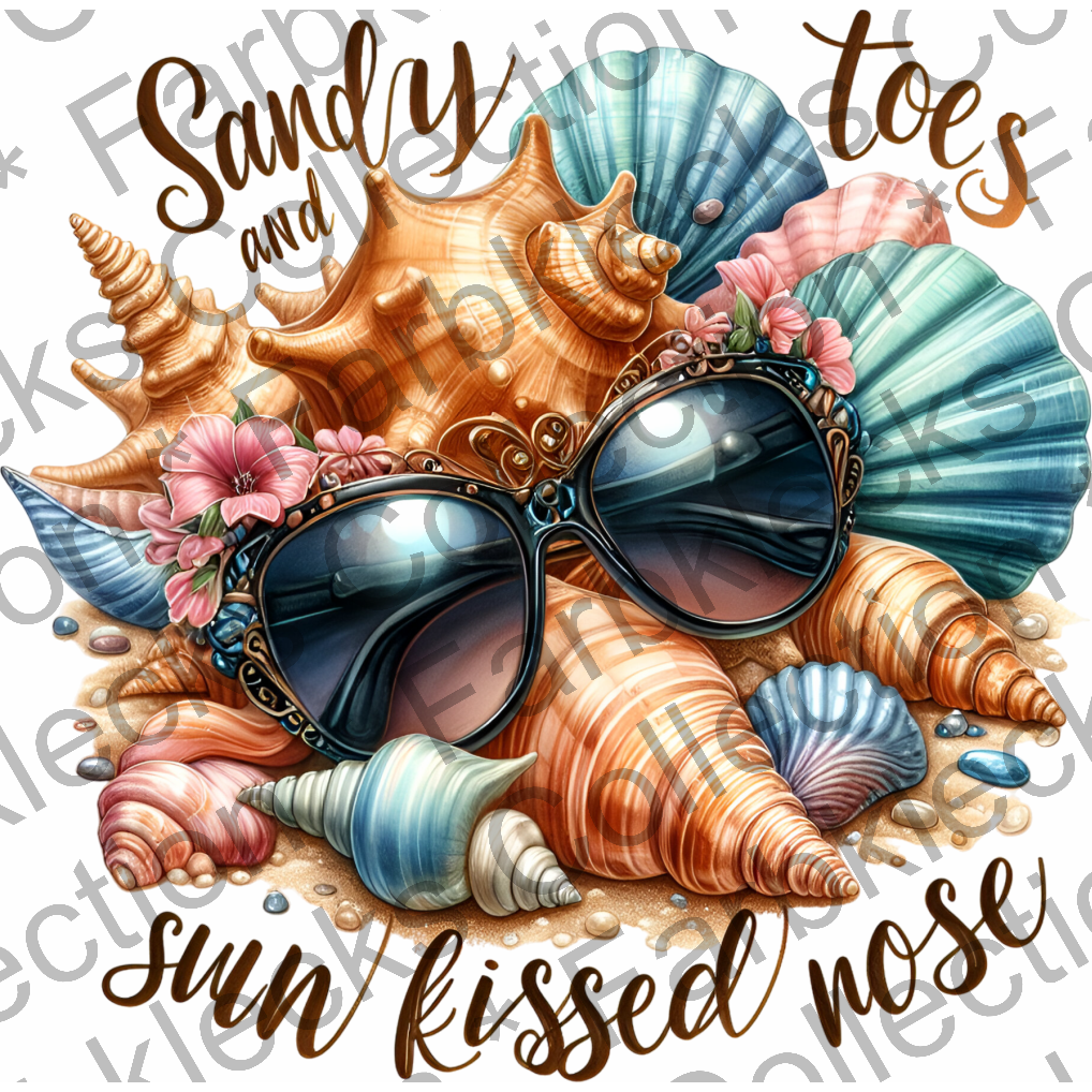 Motivtransfer 7498 Sandy toes