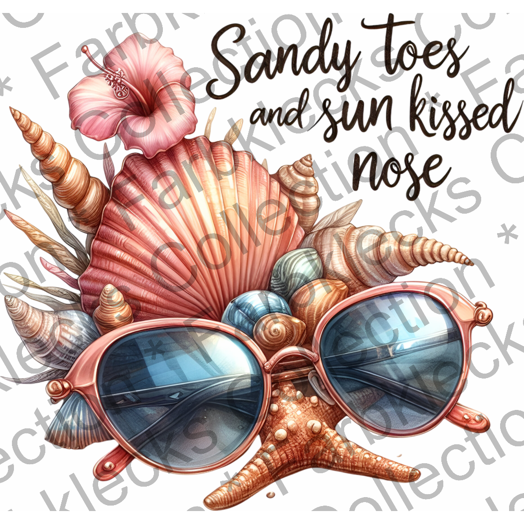 Motivtransfer 7508 Sandy toes