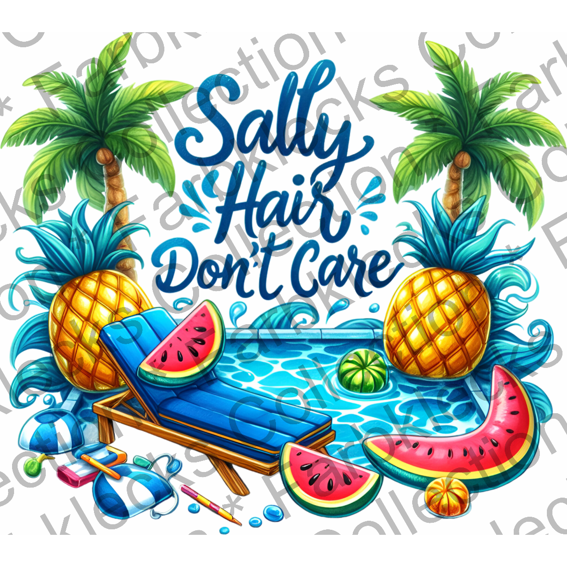 Motivtransfer 7518 Salty hair