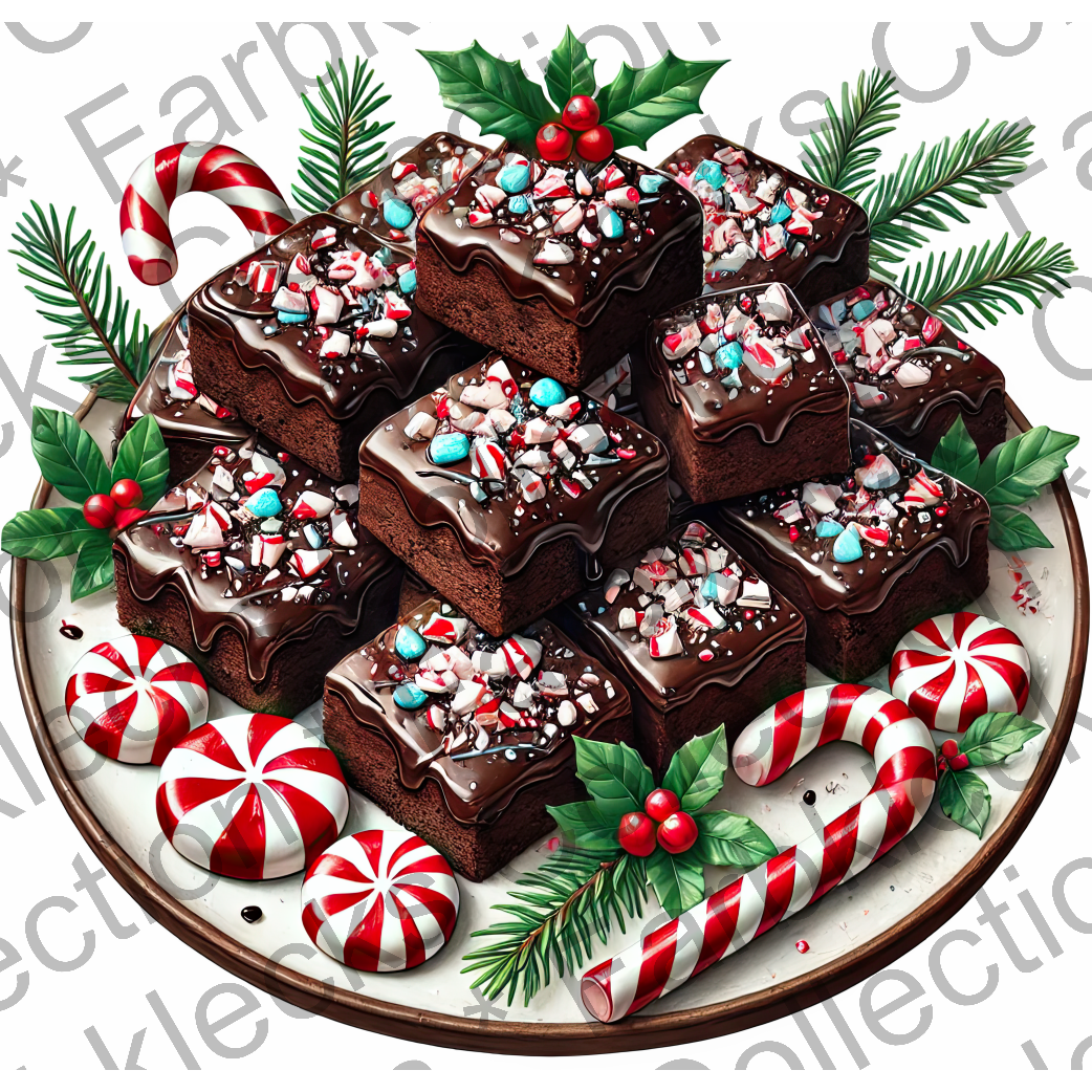 Motivtransfer 7859 Weihnachtsbrownies