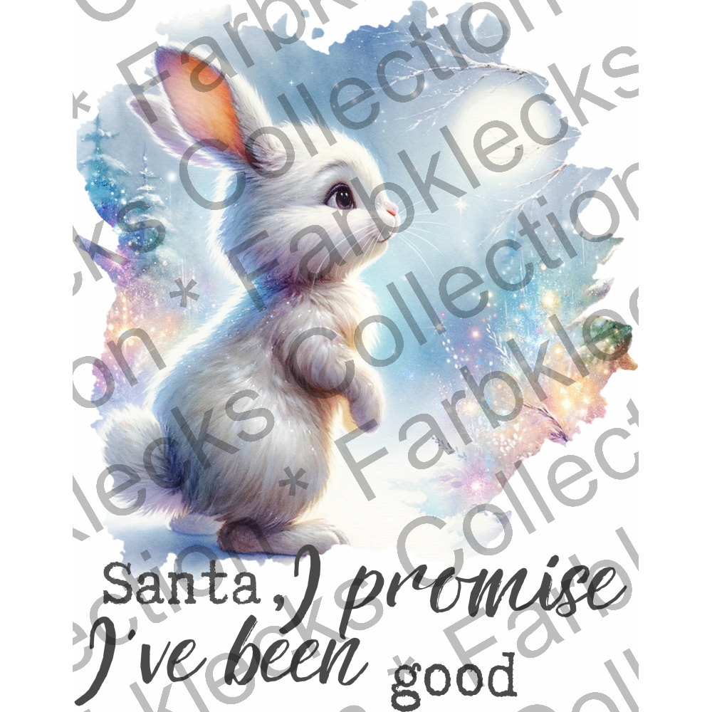 Motivtransfer 8943 Santa i promise