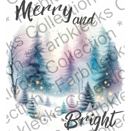 Motivtransfer 8958 Merry and Bright