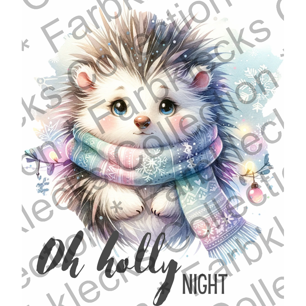 Motivtransfer 8962 oh holly night