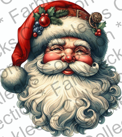 Motivtransfer 9034 Vintage Santa Claus