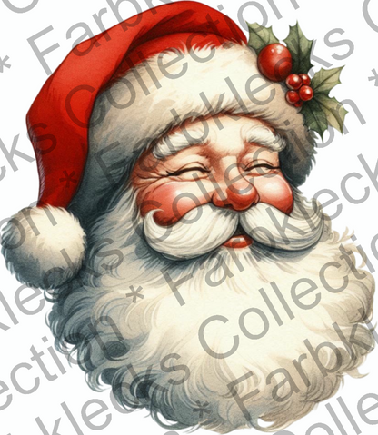 Motivtransfer 9035 Vintage Santa Claus