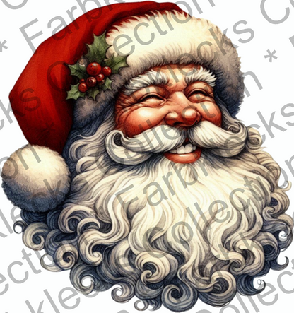 Motivtransfer 9039 Vintage Santa Claus