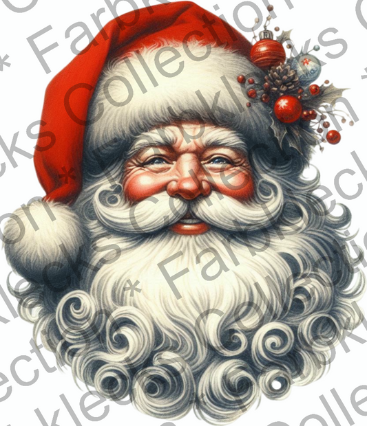 Motivtransfer 9040 Vintage Santa Claus