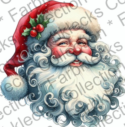 Motivtransfer 9045 Vintage Santa Claus