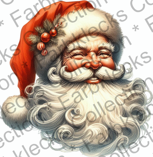 Motivtransfer 9046 Vintage Santa Claus