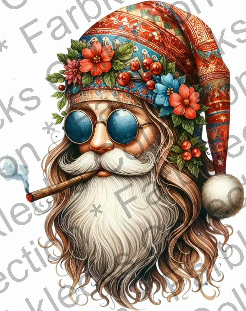 Motivtransfer 9298 Hippie Santa