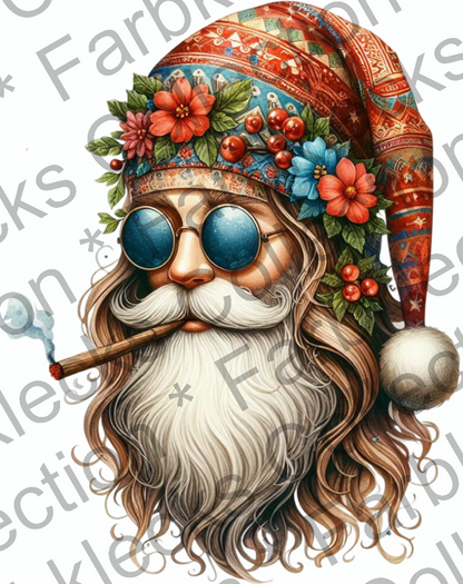 Motivtransfer 9298 Hippie Santa