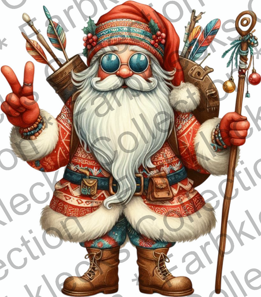 Motivtransfer 9315 Hippie Santa