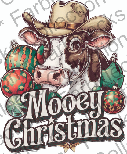 Motivtransfer 9456 Western Mooey Christmas