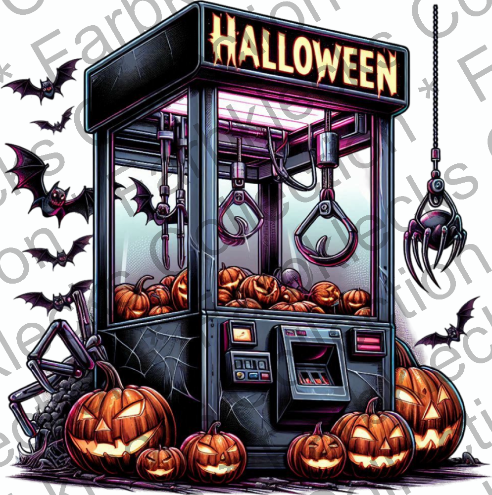 Motivtransfer 9593 Halloween Spielautomat